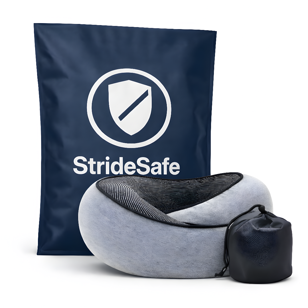 StrideSafe™ Neck Pillow – Sleep safely and comfortably!
