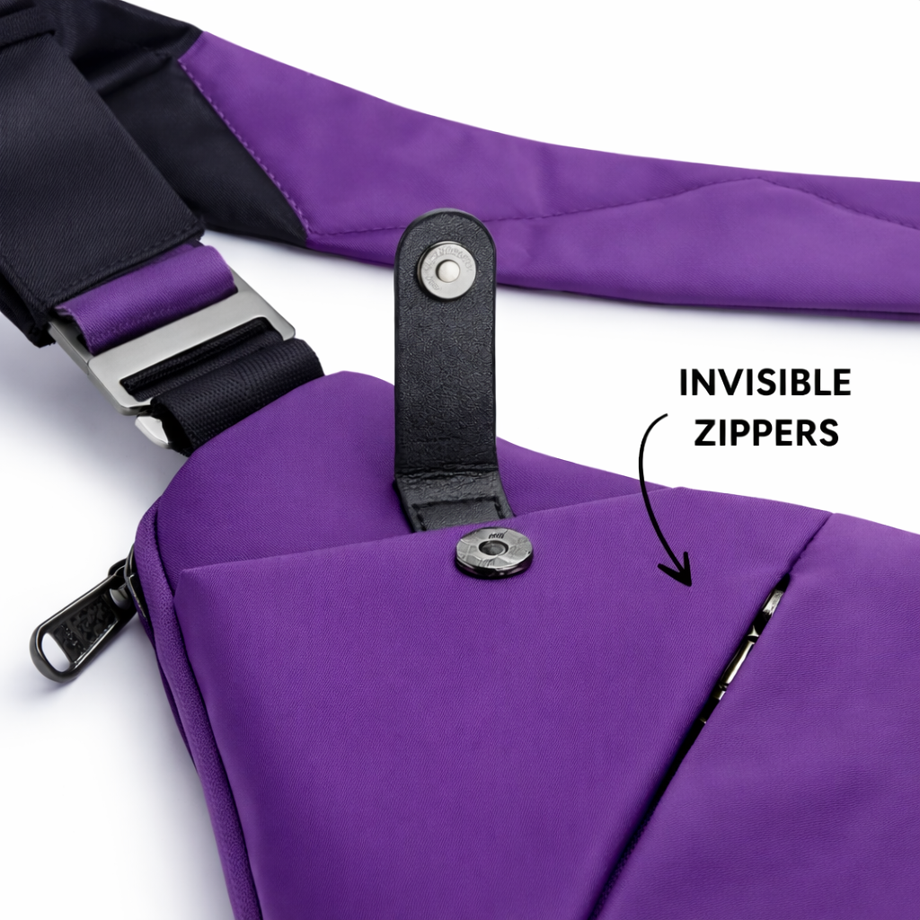 StrideSafe™ Anti-Theft Sling Bag