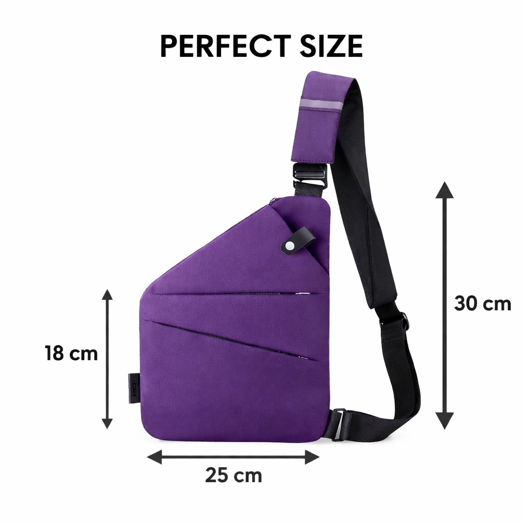 StrideSafe™ Anti-Theft Sling Bag