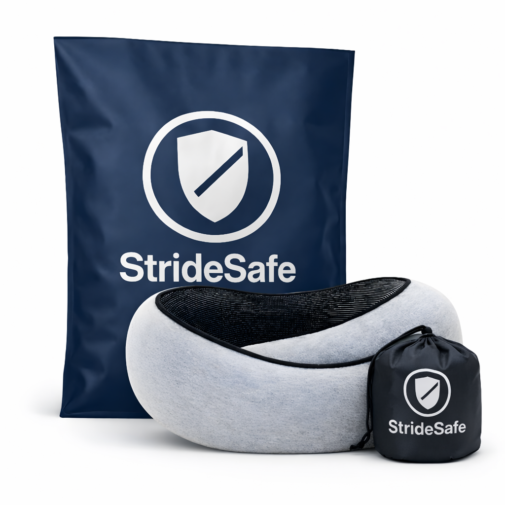 StrideSafe™ Neck Pillow – Sleep safely and comfortably!